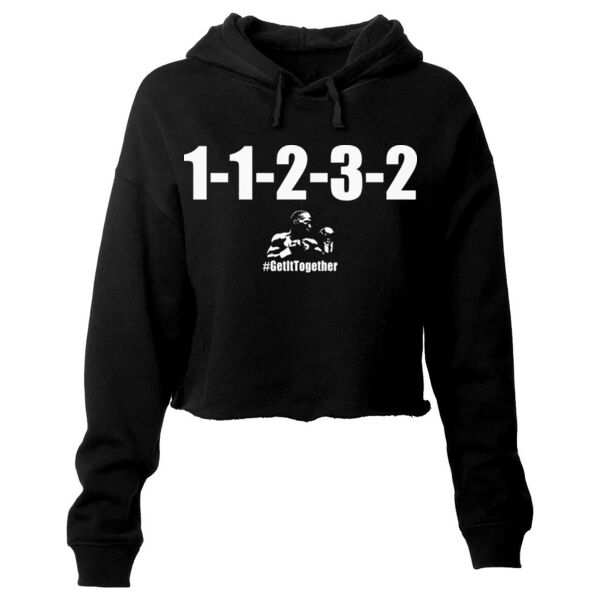 1-1-2-3-2 - WOMEN'S CROP HOODIE - $WVZM6P$ Thumbnail